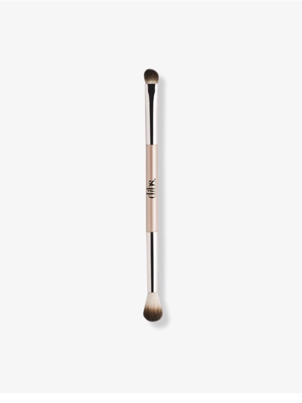 Double-Ended Eye Brush in Rose Gold by Dibs